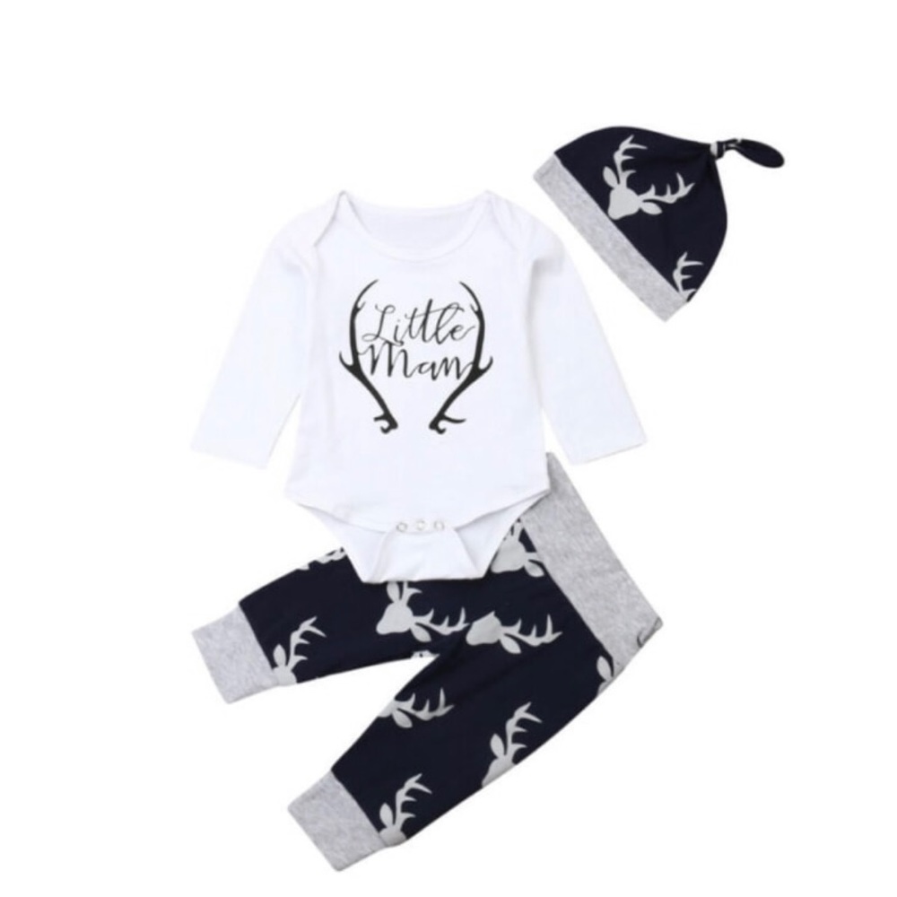 LITTLE MAN boys 3 piece set